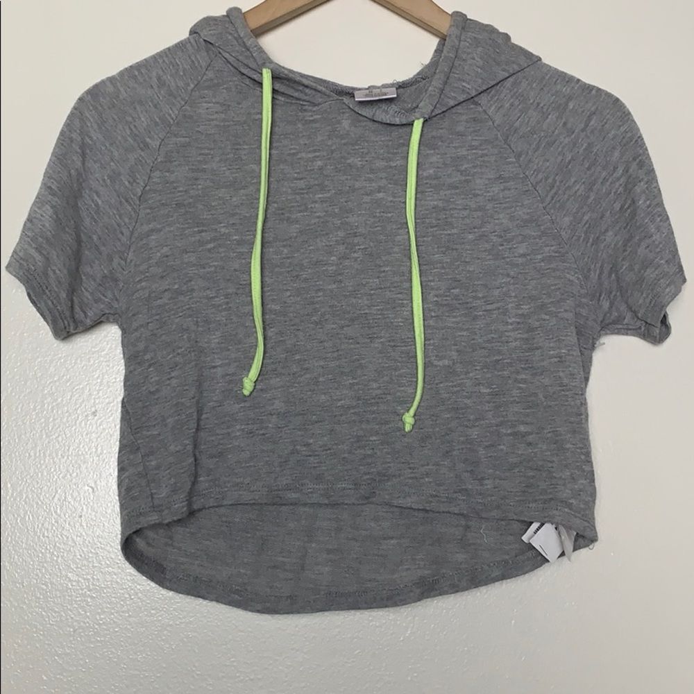 Athletic crop top